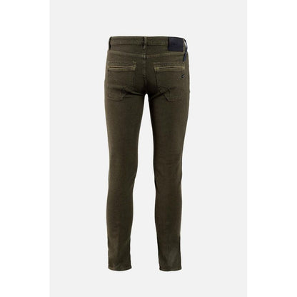 Gas Brown Cotton Jeans Denim