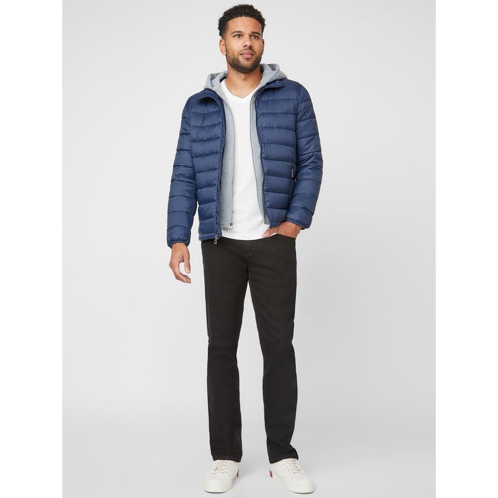 Guess Blue Polyamide Parka