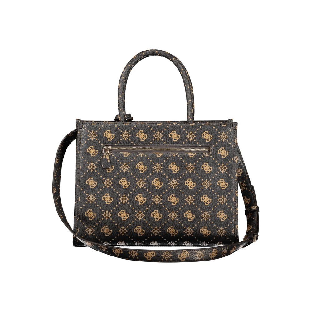 Guess Jeans Marrone Poliuretano Woman Handbag