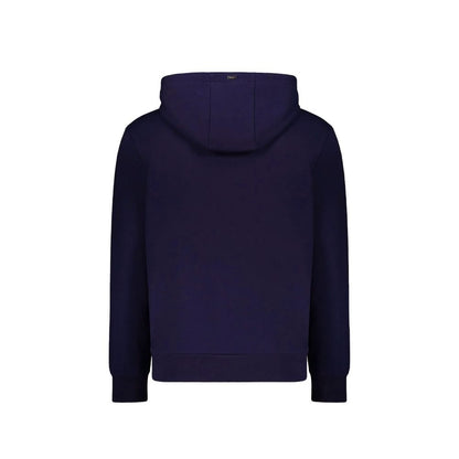 Herno Blue Cotton Sweatshirt