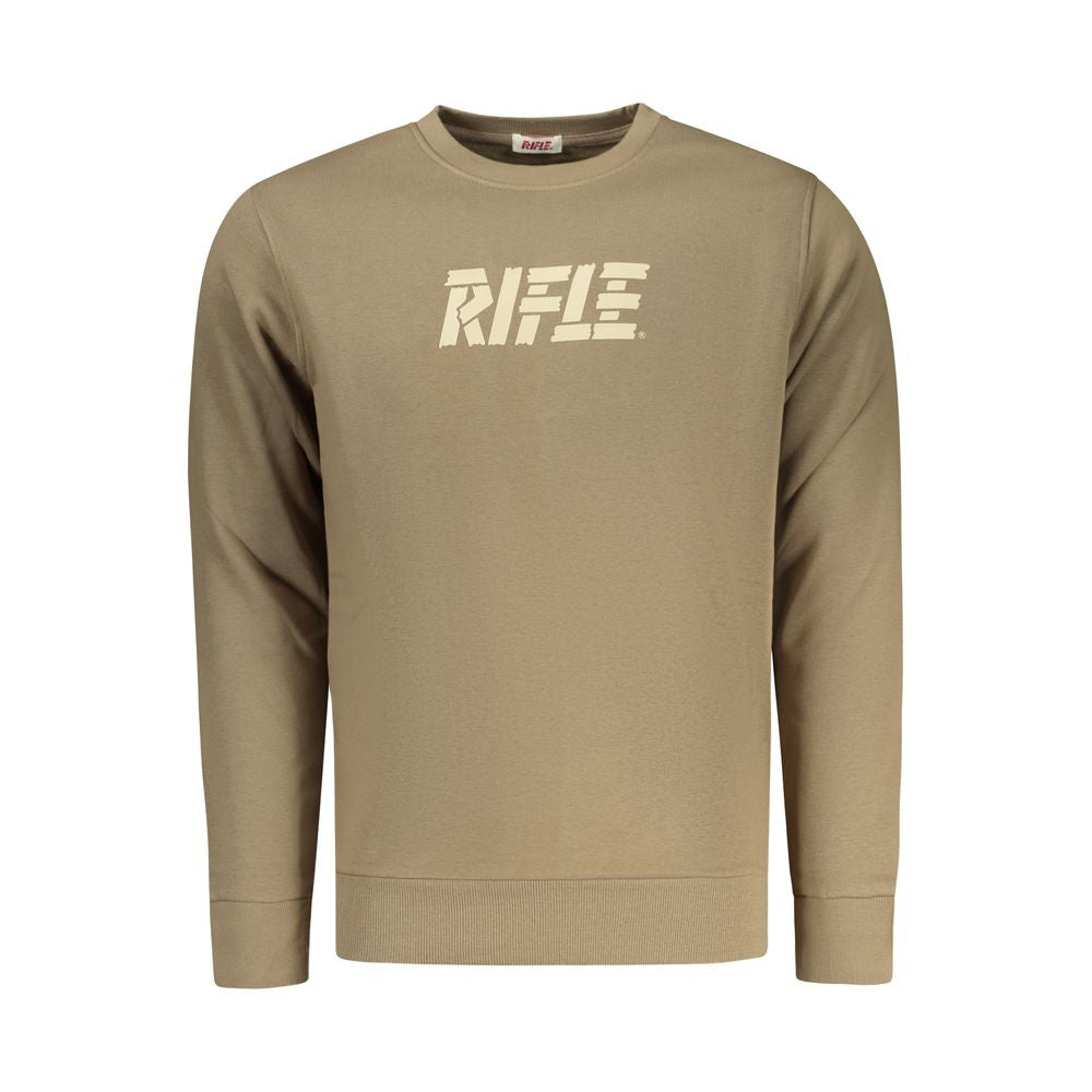 Rifle Marrone Cotton Men Sweatshirt