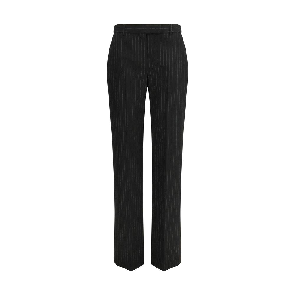 Alexander McQueen Black Wool Dress Pants