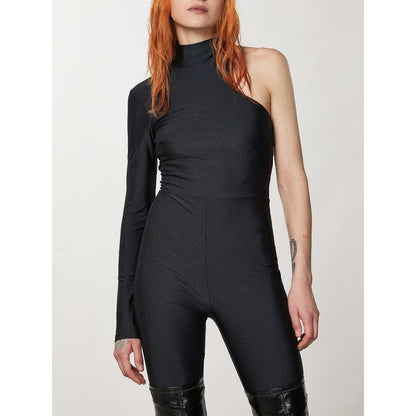 Patrizia Pepe Black Polyamide Jumpsuit