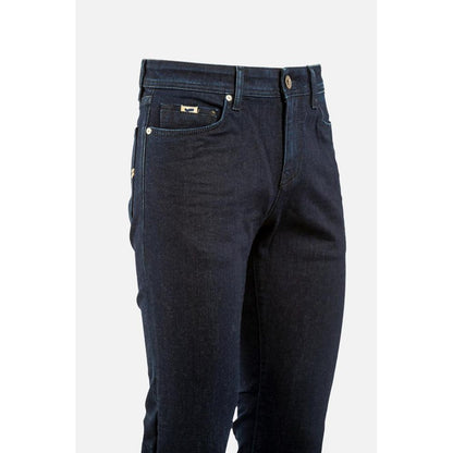 Gas Blue Cotton Jeans Denim