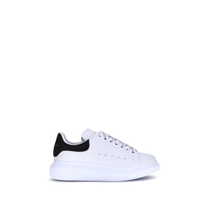 Alexander McQueen White Calf Leather Bos Taurus Platform Sneakers