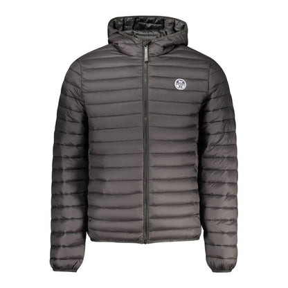 North Sails Black Polyester Shell Jacket