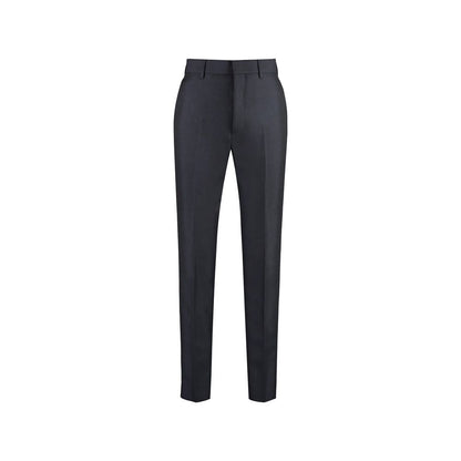 Prada Blue Mohair Dress Pants