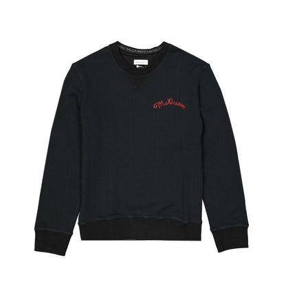 Alexander McQueen Black Cotton Sweatshirt