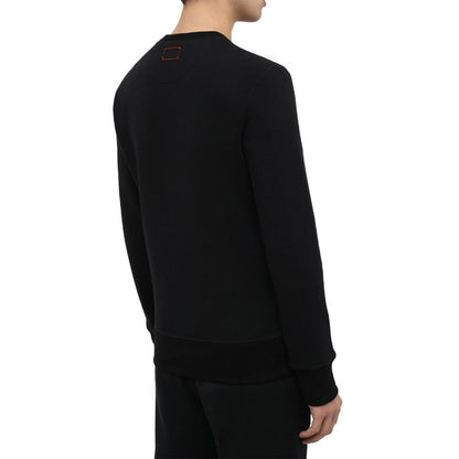 Alexander McQueen Black Cotton Sweatshirt