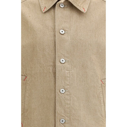 Jacquemus Beige Cotton Denim Jacket
