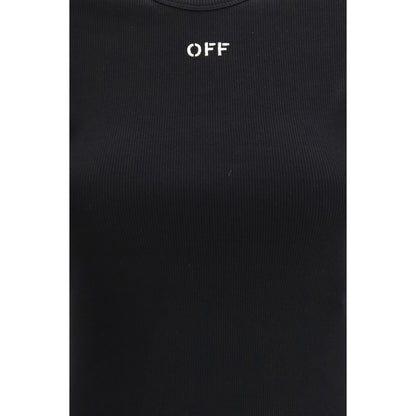 Off-White Black Cotton Sportswear