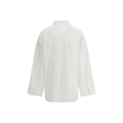 Balenciaga White Cotton Dress Shirt