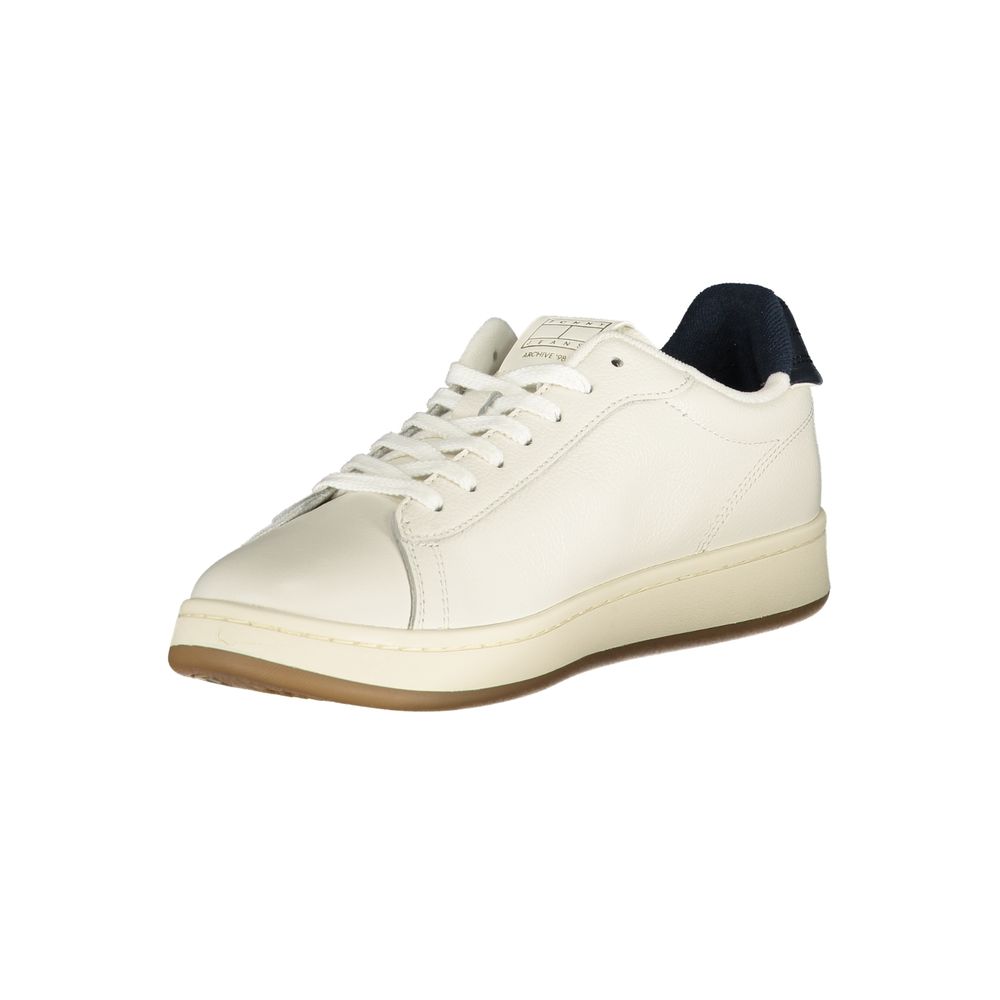 Tommy Hilfiger Bianco Polyurethane Uomo Sneaker