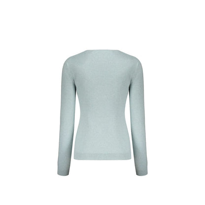 Valentino Blue Angora Sweatshirt