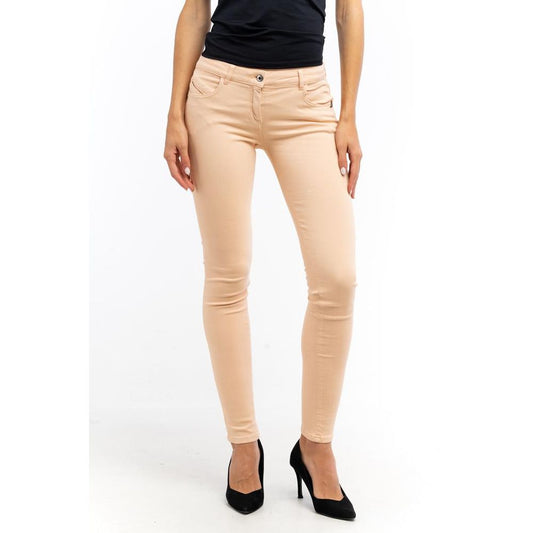 Patrizia Pepe Pink Cotton Pants