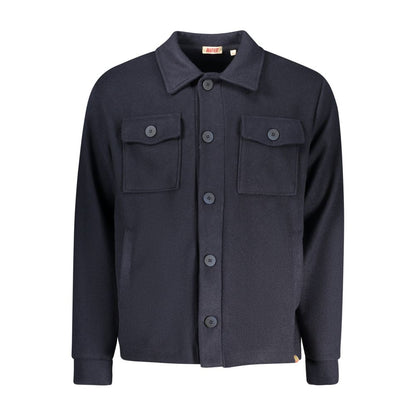Rifle Blue Cotton Men Shirt