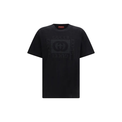 Gucci Black Cotton T-Shirt