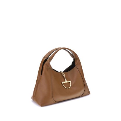 Gucci Brown Calf Leather Bos Taurus Handbag