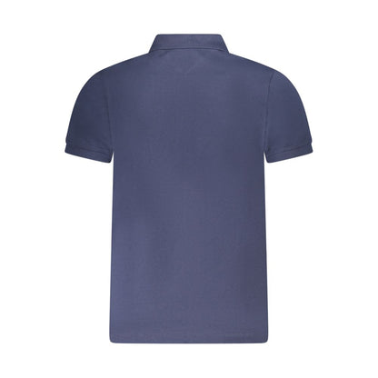 Tommy Hilfiger Blue Cotton Men's Polo-Shirt