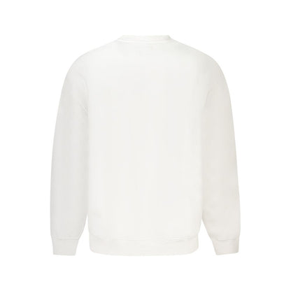Guess Jeans White Cotton Men's Sweater