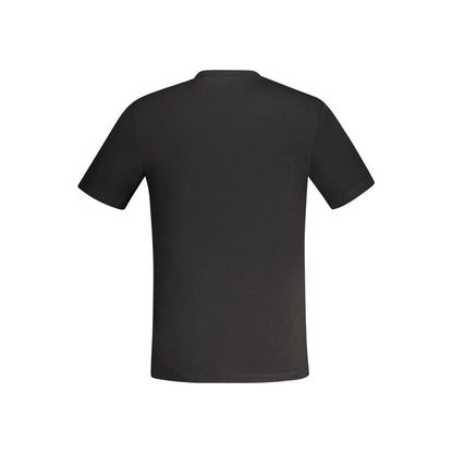 Guess Jeans Black Cotton Men's T-Shirt