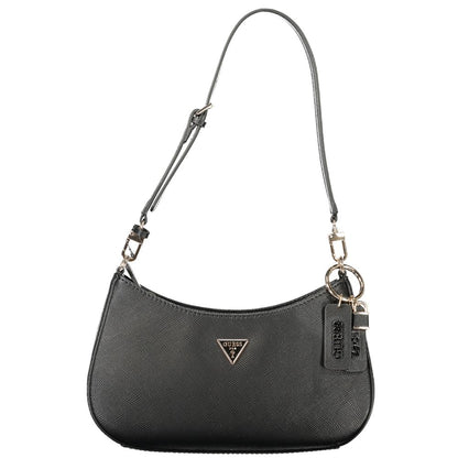 Guess Jeans Noelle II Polyethylene Handbag – Black