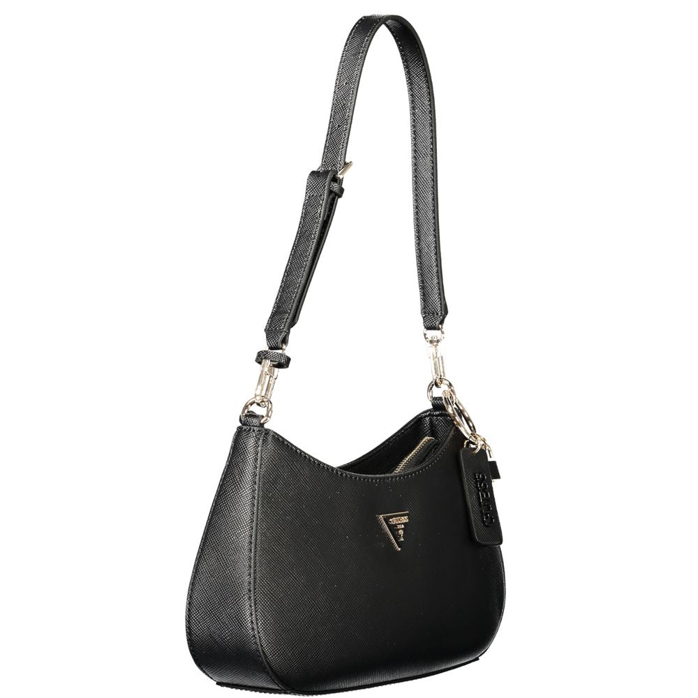 Guess Jeans Noelle II Polyethylene Handbag – Black