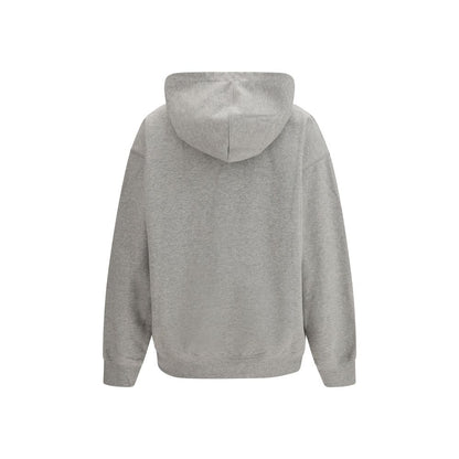 Ganni Gray Cotton Sweatshirt