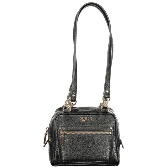 Guess Jeans Nero Polyurethane Women Handbag