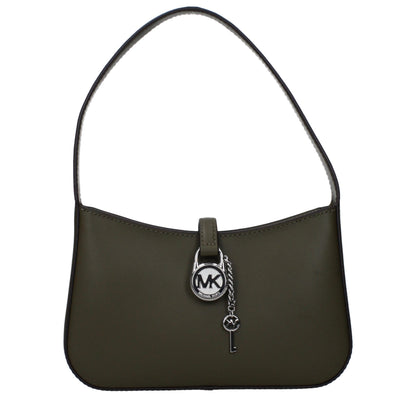 Michael Kors Green Leather Handbag