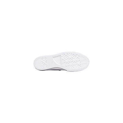 Converse White Leather Platform Sneakers