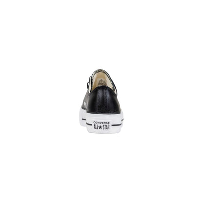 Converse 561681C Women's Leather Low-Top Sneakers – Black