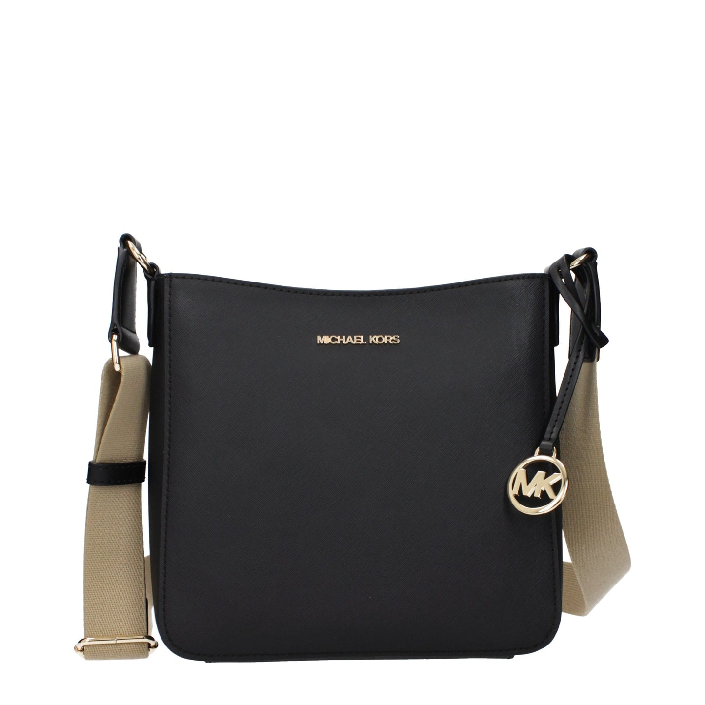 Michael Kors Black Leather Crossbody Bag