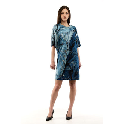 Moschino Multicolor Viscose Casual Dress