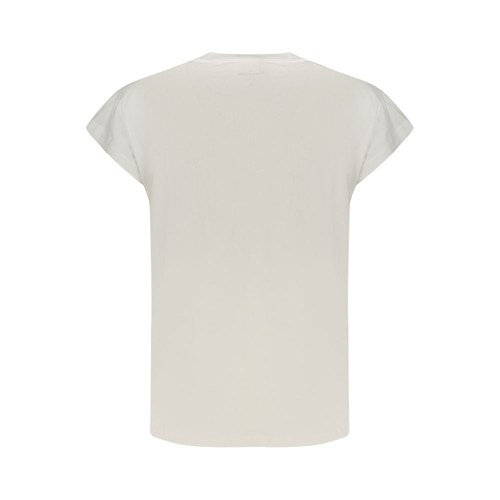 Pepe Jeans White Cotton Women's T-Shirt