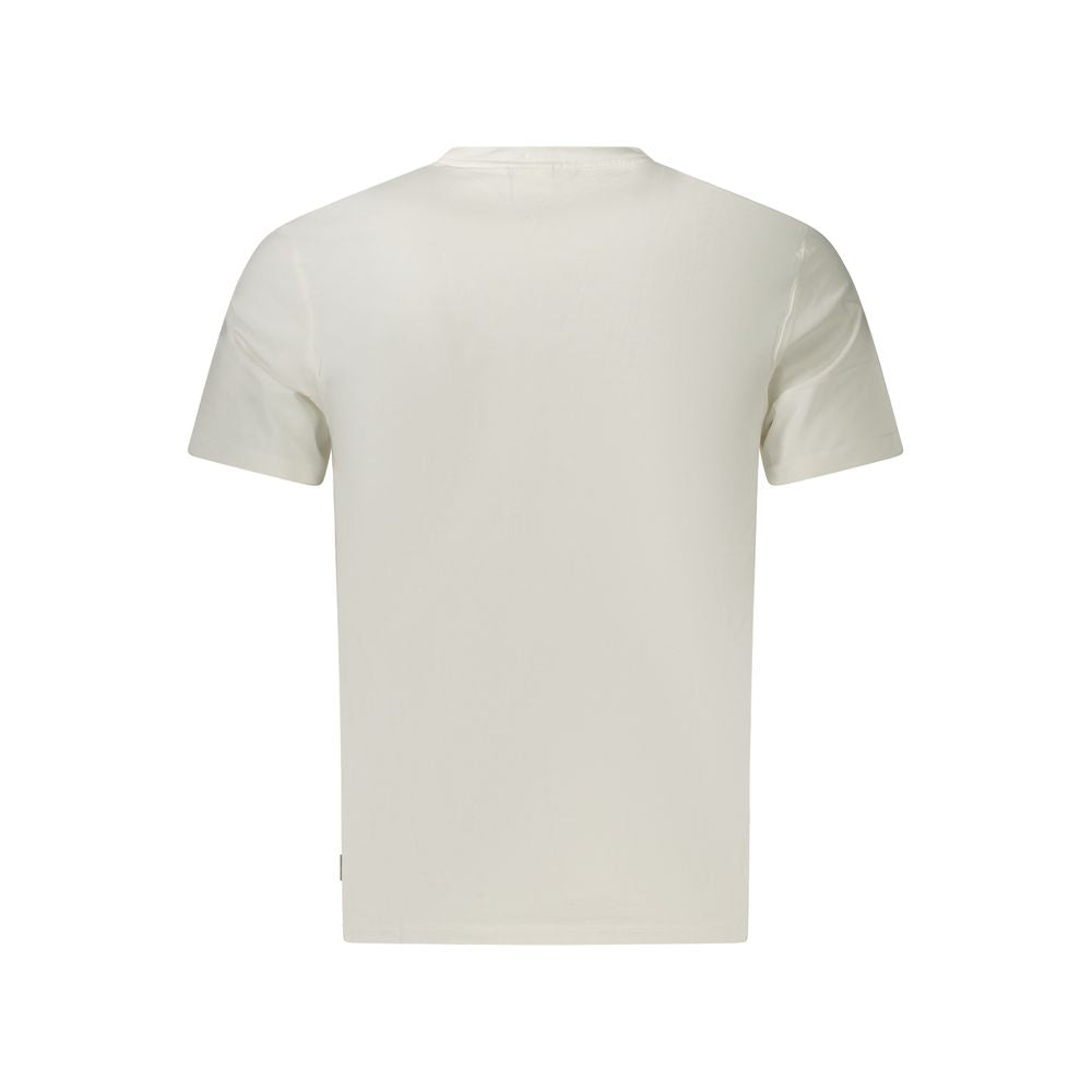 Pepe Jeans Organic Cotton Printed T-Shirt – White