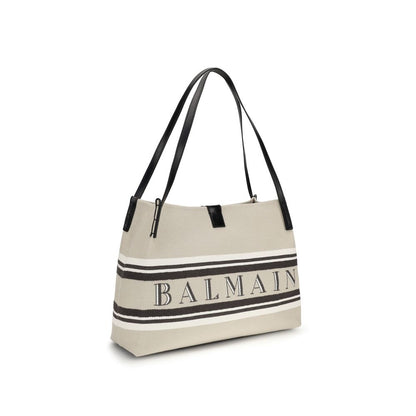 Balmain Multicolor Cotton Shoulder Bag