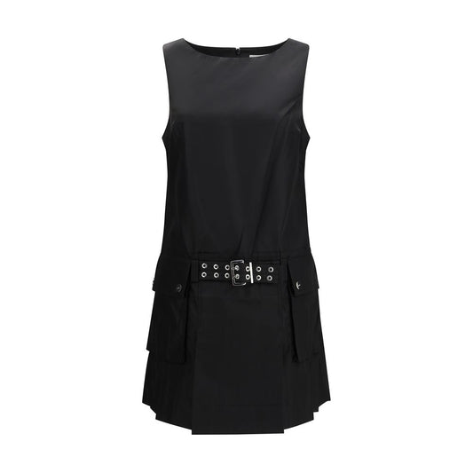 Ganni Black Recycled Polyamide Casual Dress
