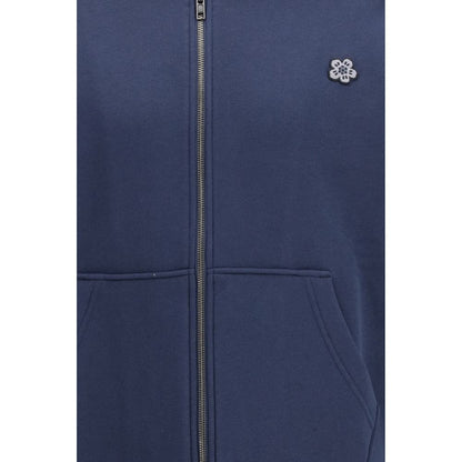 Kenzo Boke Flower Zip Hoodie – Blue