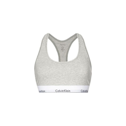 Gray Calvin Klein Underwear bra in cotton, modal and elastane