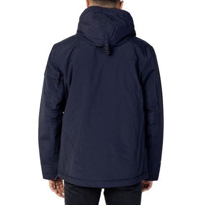 Blue Napapijri RAINFOREST POCKET 2 polyester shell jacket