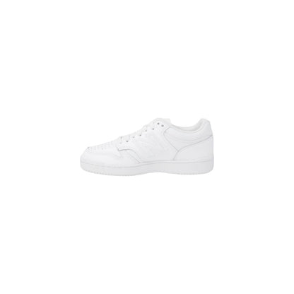 New Balance White Leather Athletic Sneakers