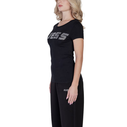 Guess Active Black Cotton T-Shirt
