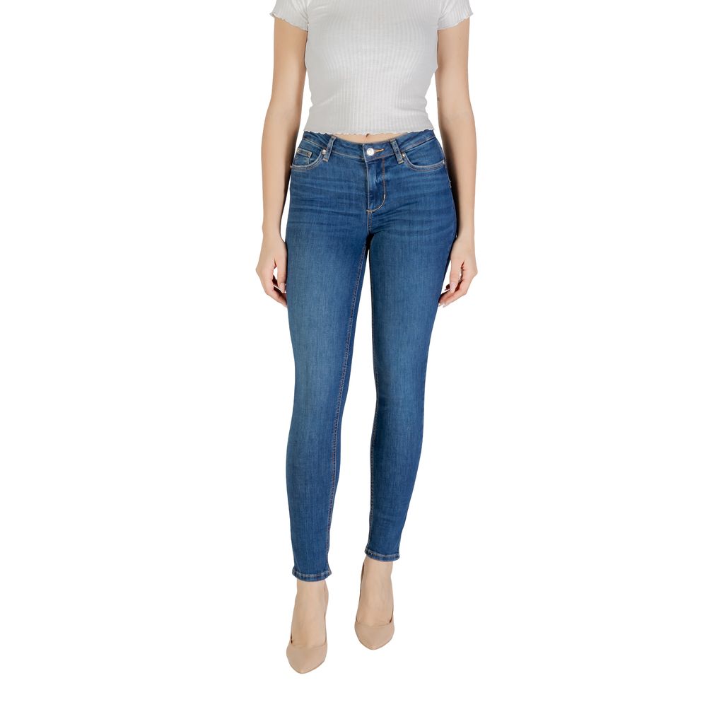 Liu Jo Blue Cotton Skinny Jeans