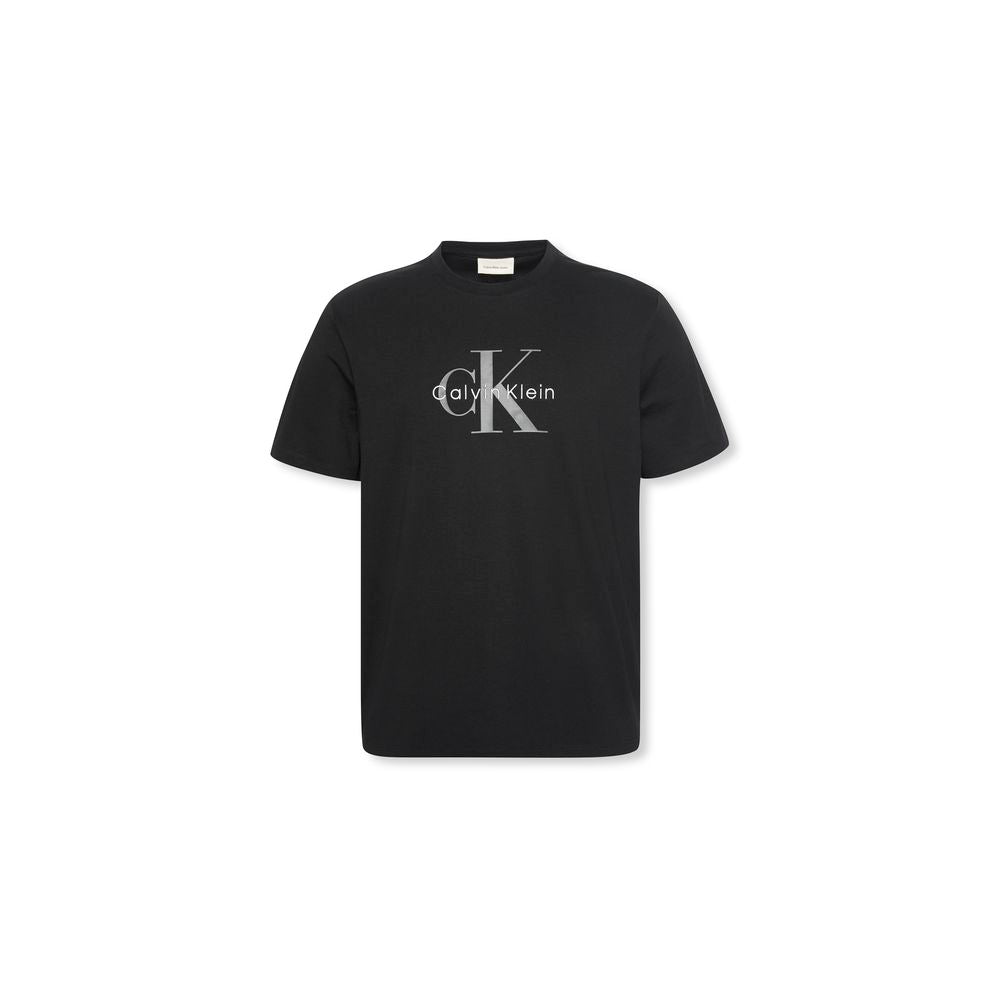Calvin Klein Jeans Black Cotton T-Shirt