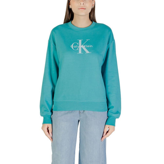 Blue Calvin Klein Jeans cotton sweatshirt
