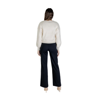 Guess Cream Viscose Cardigan