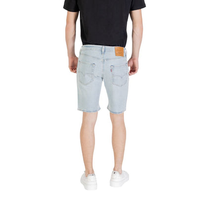 Levi's Light Blue Cotton Bermuda Shorts