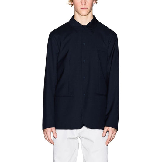 Armani Exchange Black Polyester Blazer