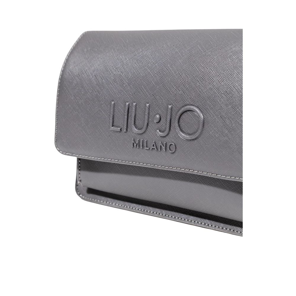 Liu Jo Gray Polyethylene Handbag